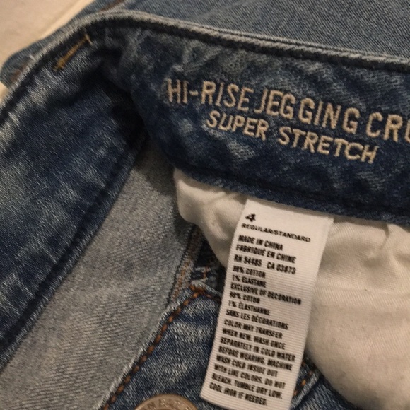 American Eagle Hi Rise Jegging Crop - Picture 2 of 3